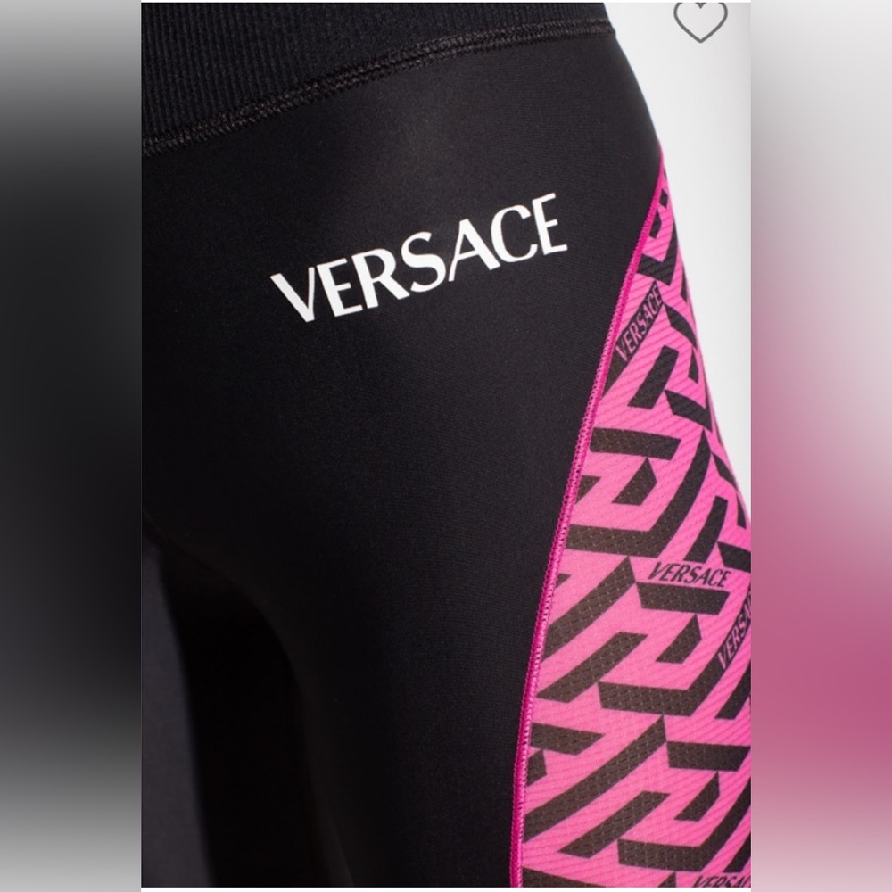 Authentic Versace La Greca Pattern Workout Set Wi… - image 6